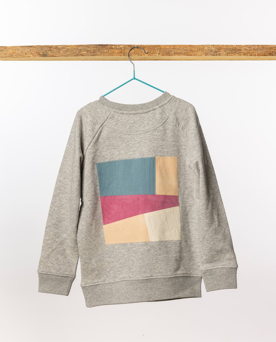 Raglan Sweater Mala, grau