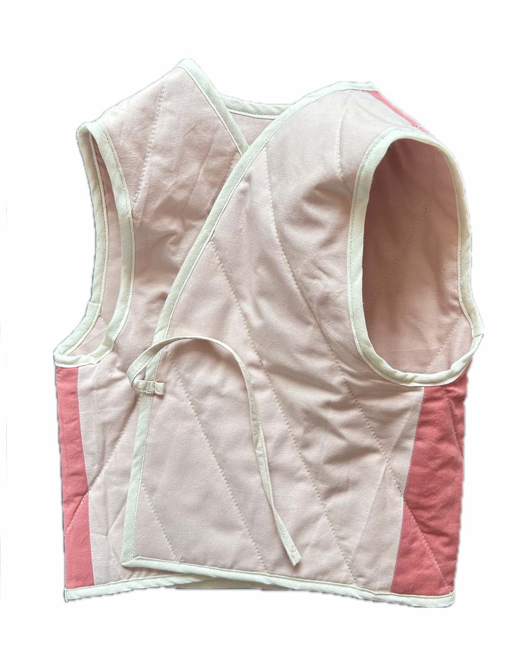 Quilt Weste - Rauten pink/rosa