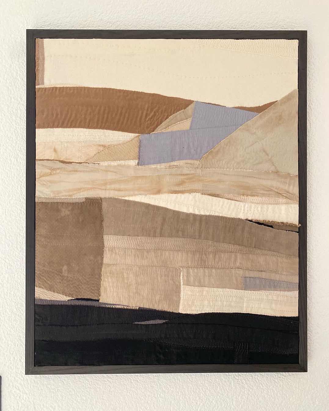 Textile Painting - Glacier