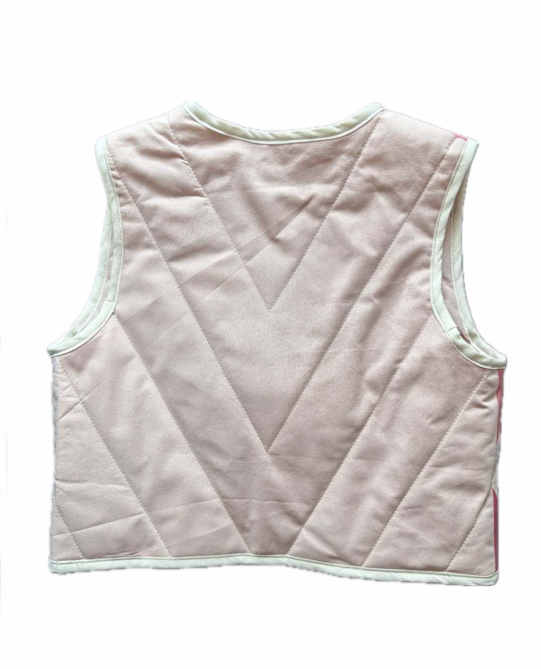 Quilt Weste - Rauten pink/rosa